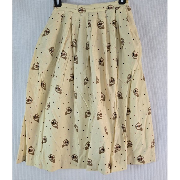 villager Dresses & Skirts - Villager women's equestrian 100% Cotton A-line Pleated Corduroy Skirt‎ size 4